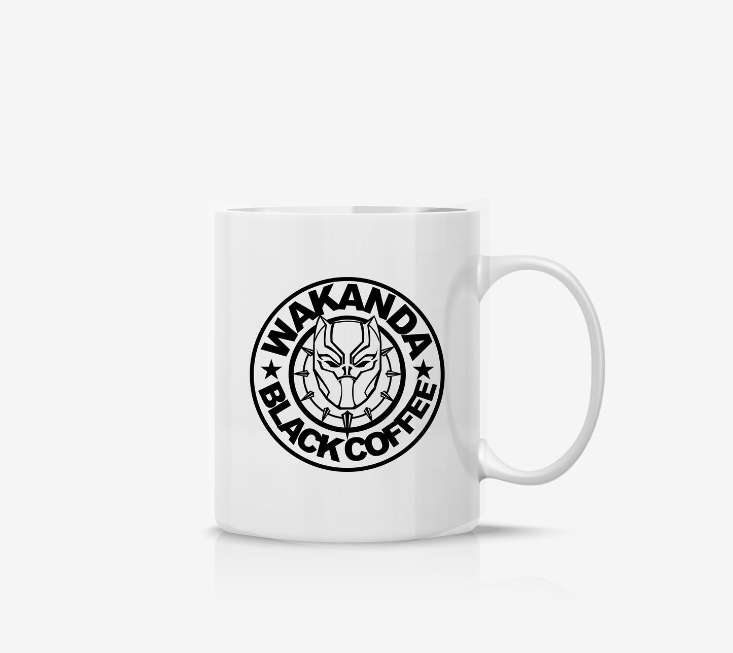 Taza Wakanda Black Coffee