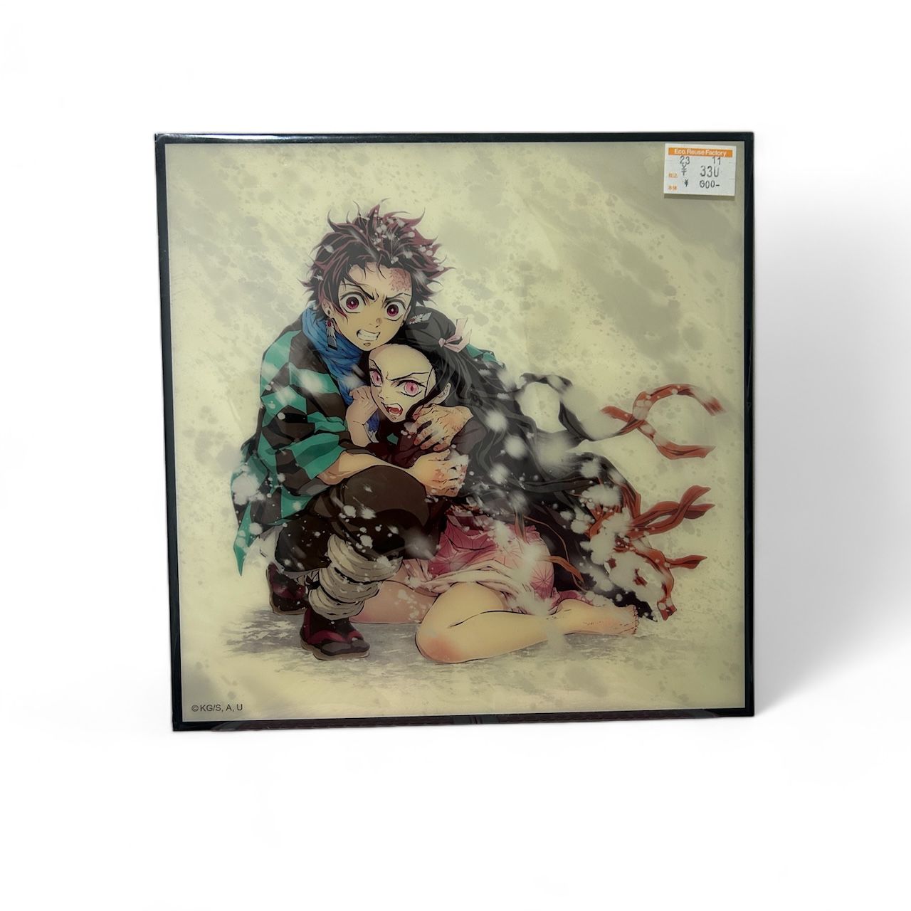 Cuadro acrilico Demon Slayer Kimetsu no Yaiba Tanjiro y Nezuco