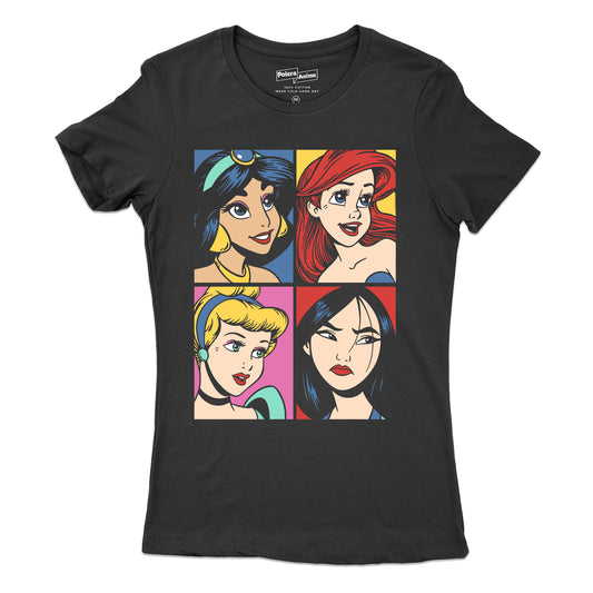Polera Mujer - Disney Princesas