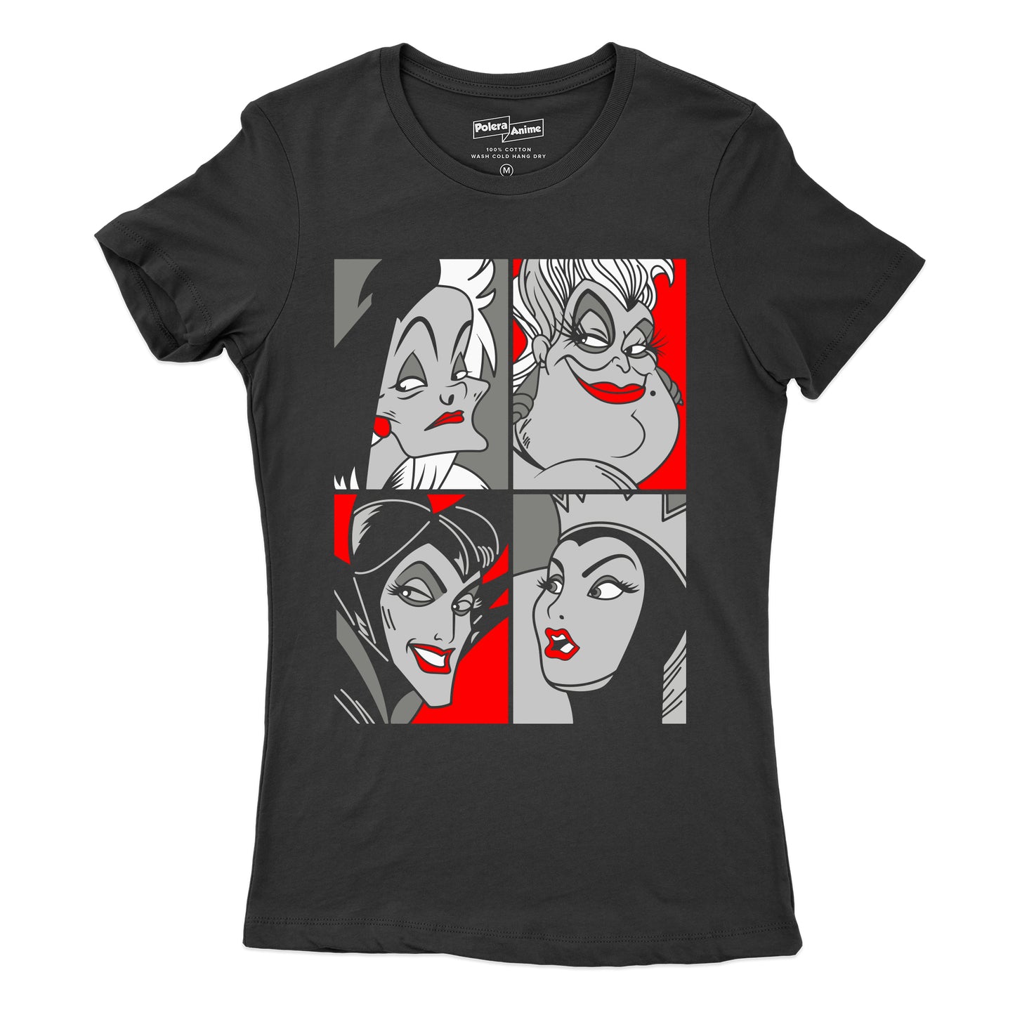 Polera Mujer - Villanas Disney