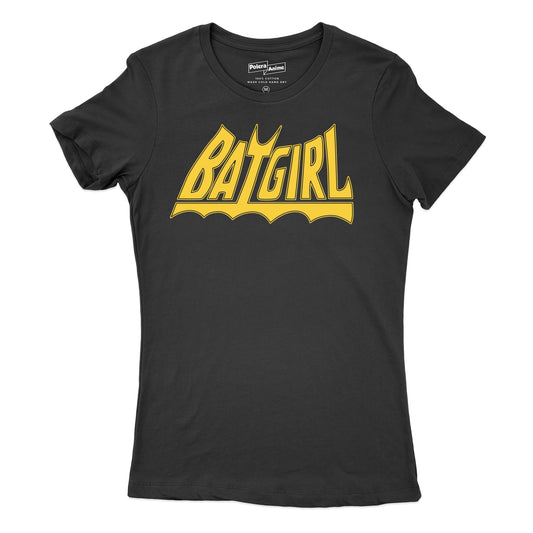Polera Mujer Batgirl logo
