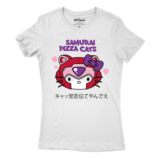 Polera - Hello Kitty Samurai Pizza Cat