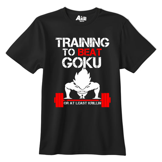 Polera Gym - Training To Beat Goku