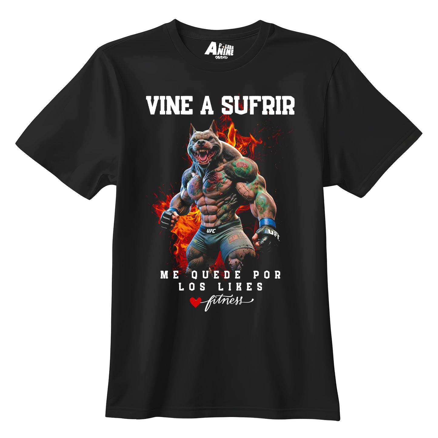 Polera Gym - Vine A Sufrir