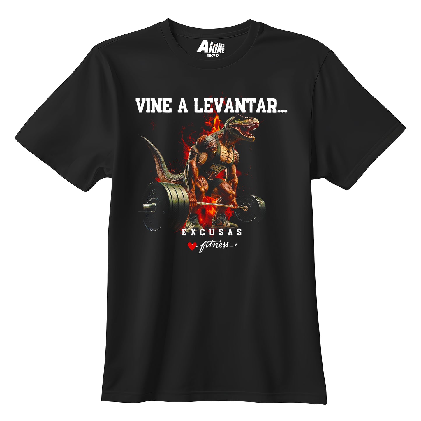 Polera Gym - Vine a Levantar EXCUSAS
