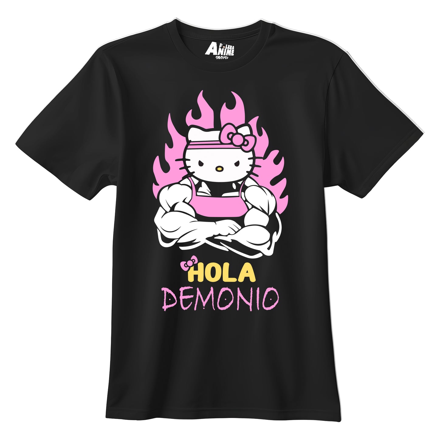 Polera Gym - Hola Demonio
