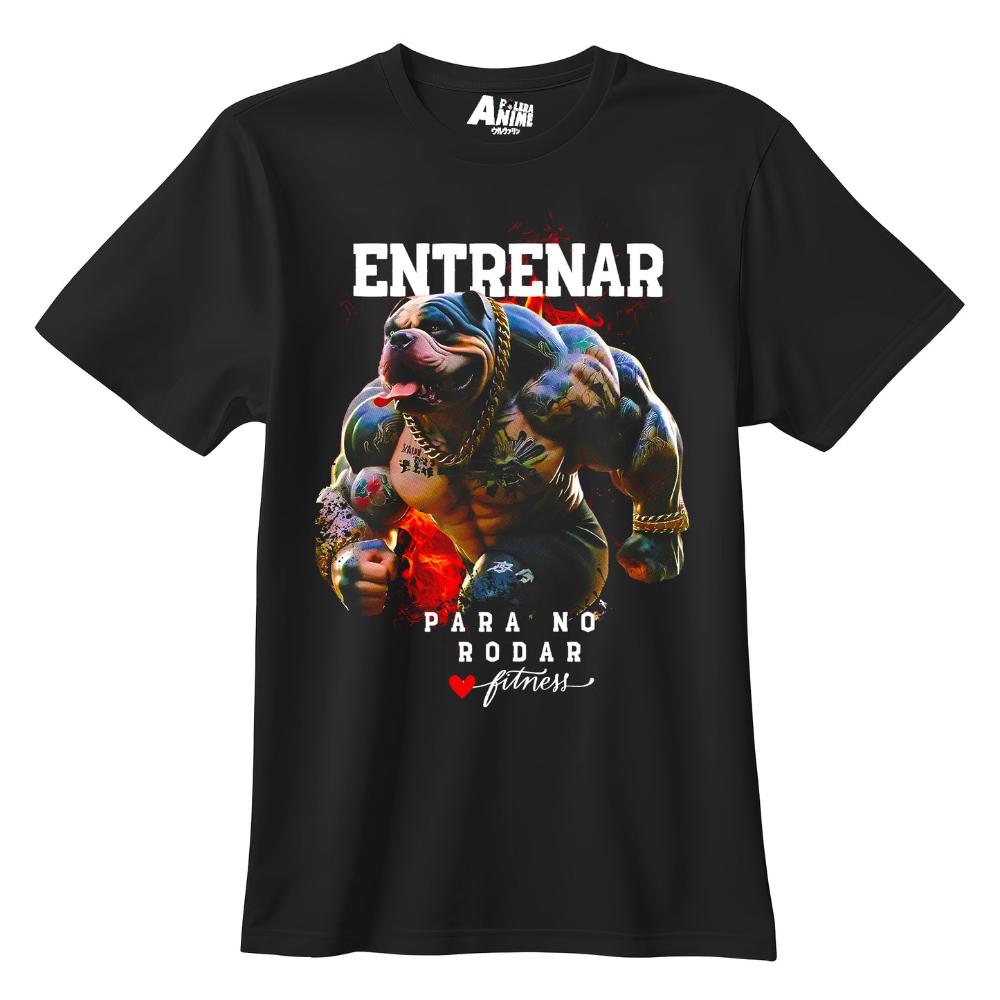 Polera Gym - Entrenar Para No Rodar