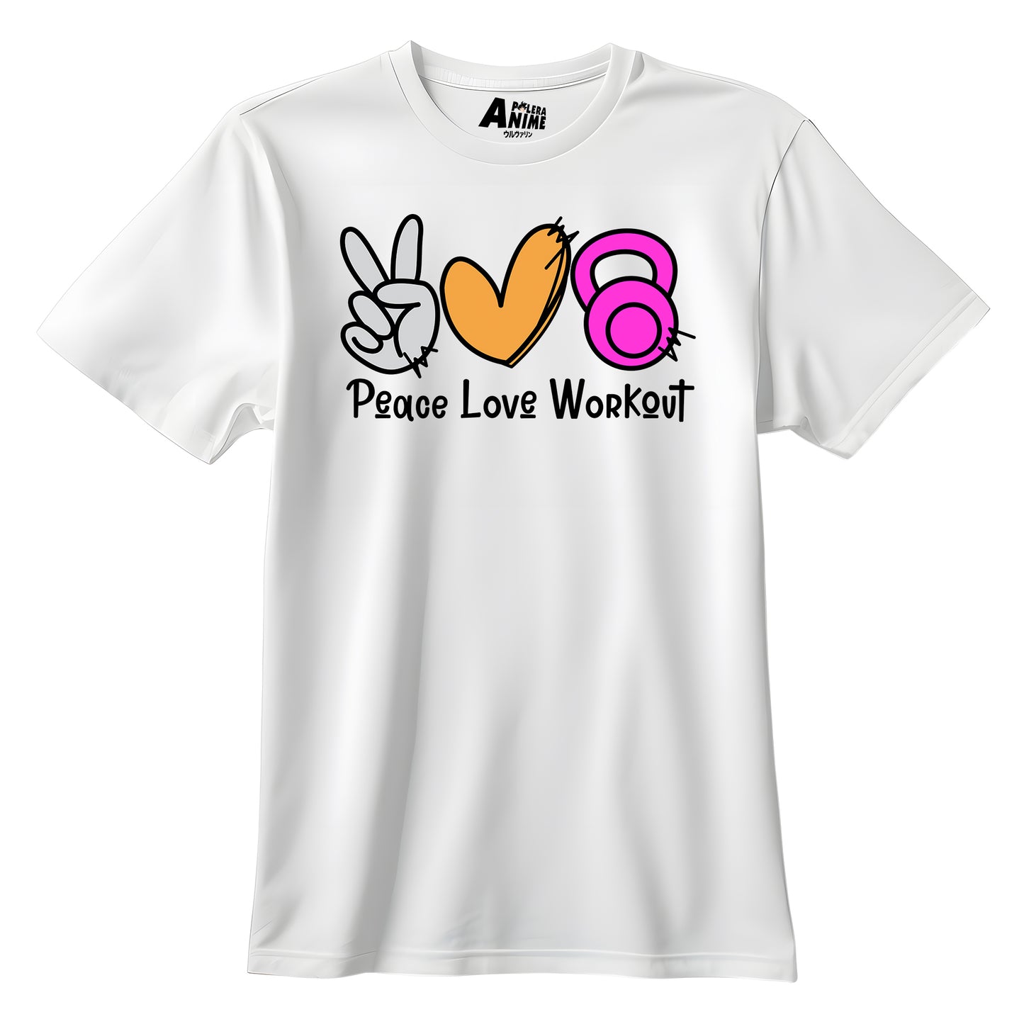 Polera Gym - Peace Love Work