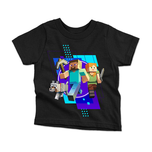 Polera Niños - minecraft