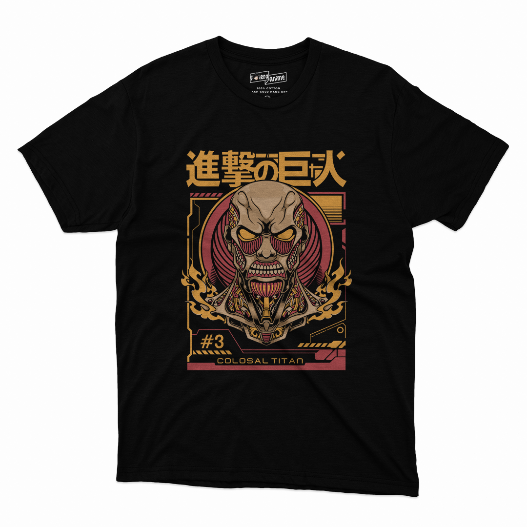 Polera Titan colosal Attack On Titan