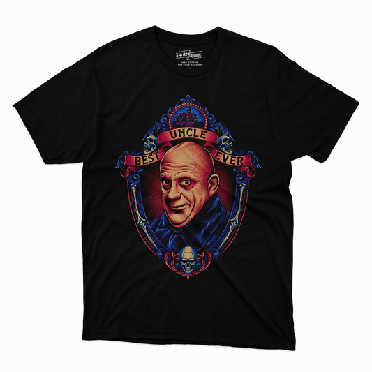 Polera Uncle Fester - Tio Lucas - Locos Adams