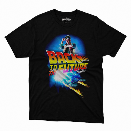 Polera Back To The Future Trilogy - Volver al futuro Trilogía