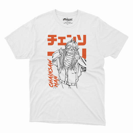 Polera Chainsaw Man - Power