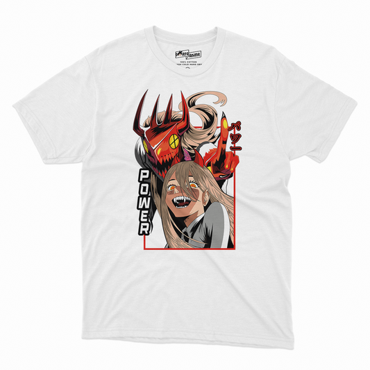 Polera Chainsaw Man - Power