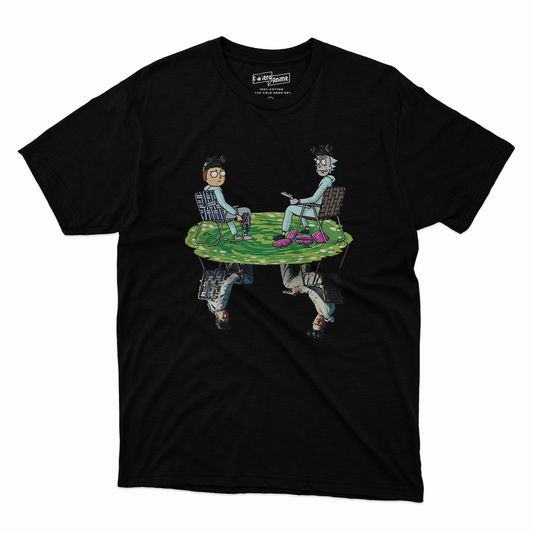 Polera Crosovers - Rick And Morty x Breaking Bad