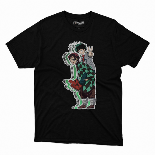 Polera Crosovers - Deku Tanjiro