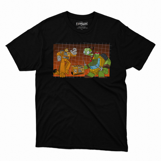 Polera Crosovers -  Tortugas Ninja Garfield Invasor Zim