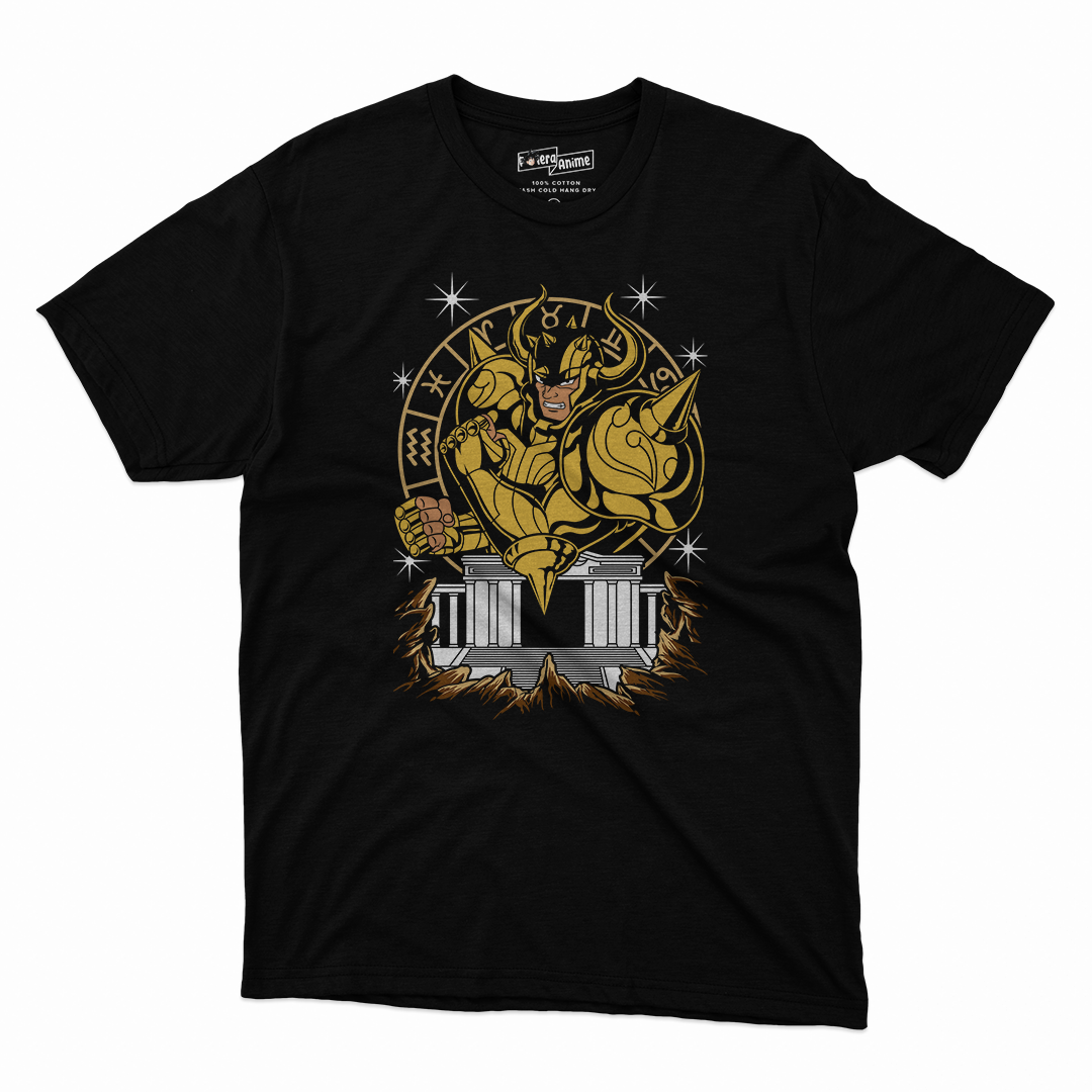 Polera Caballeros Del Zodiaco - Tauros