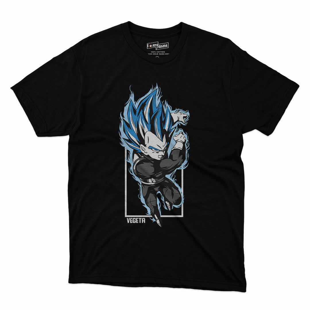 Polera Dragonball - Ssj blue Vegeta