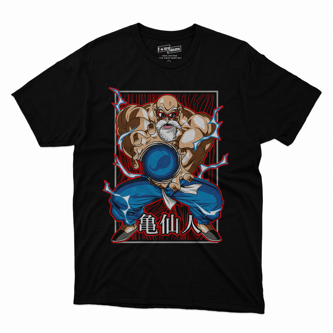 Polera Dragonball - Roshi Ataque