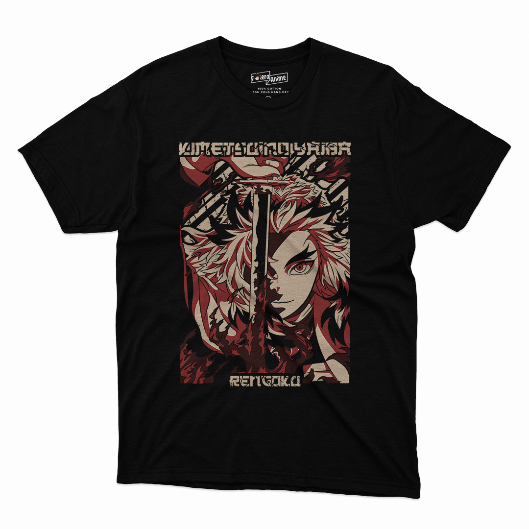 Polera Demon Slayer - Rengoku