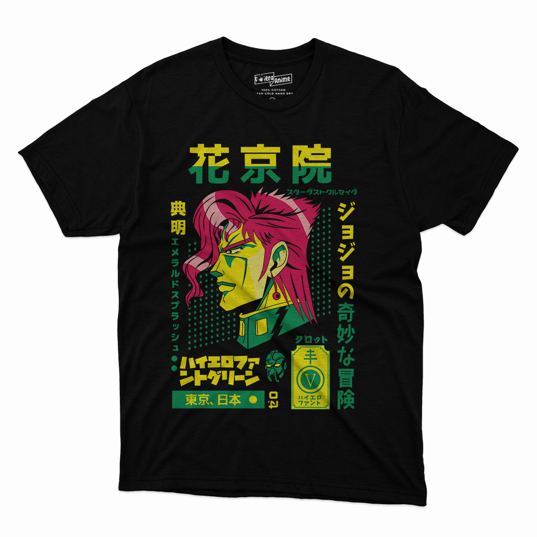 Polera JoJo's Bizarre Adventure - Noriaki Kakyoin