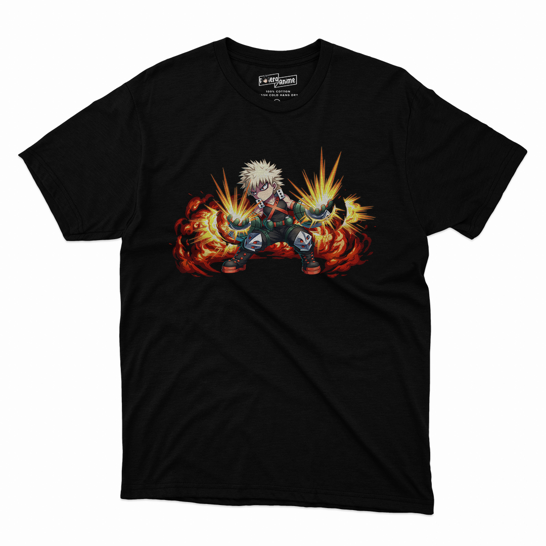 Polera Kawai - Katsuki Bakugou Chibi
