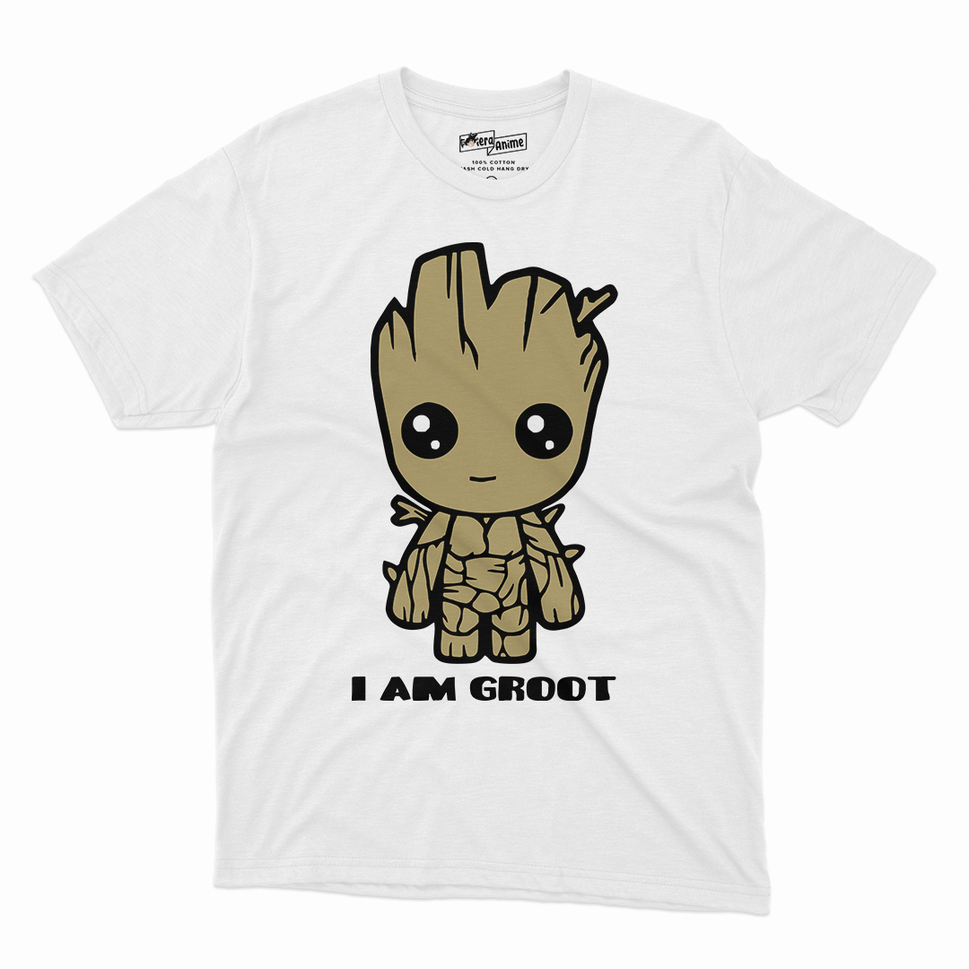 Polera Kawai - I Am Groot Marvel