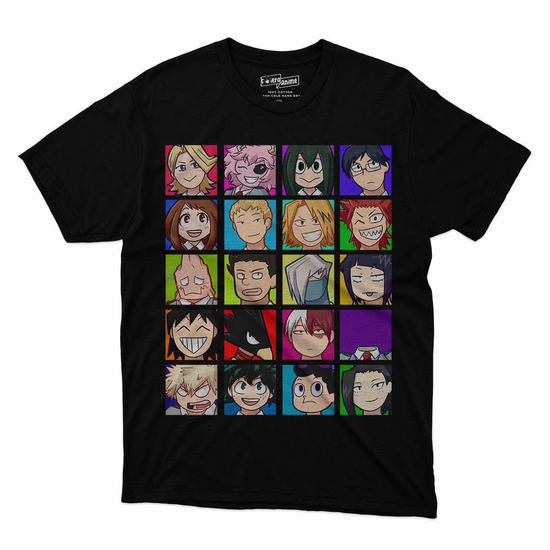 Polera Kawai - My Hero Academia Estudiantes