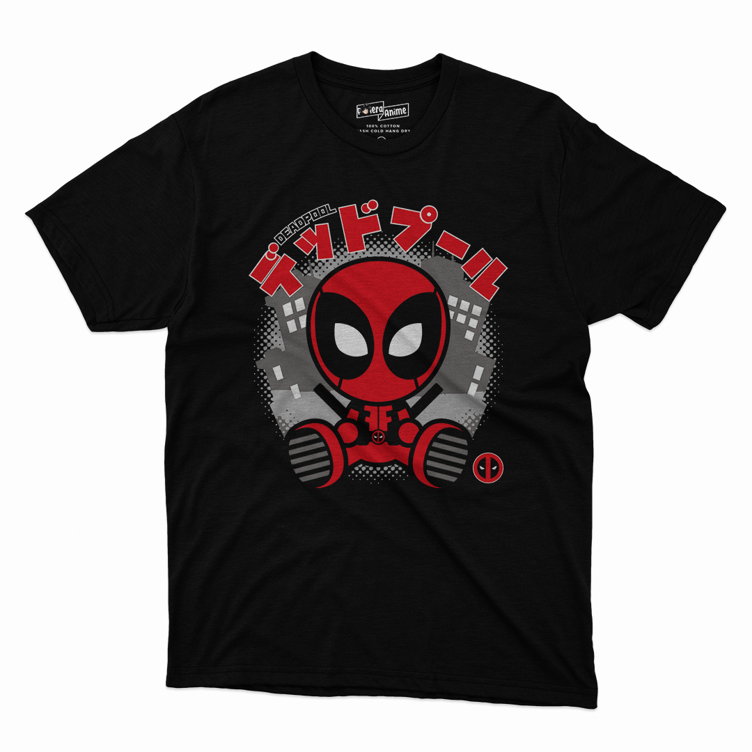 Polera Kawai - Deadpool Chibi