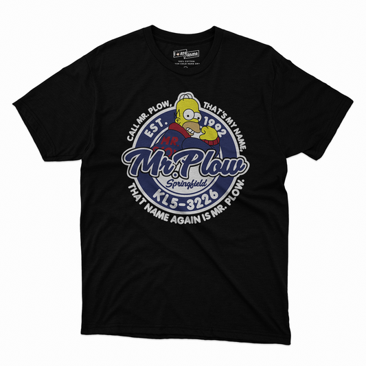 Polera Los Simpson - Homero Mr Plow