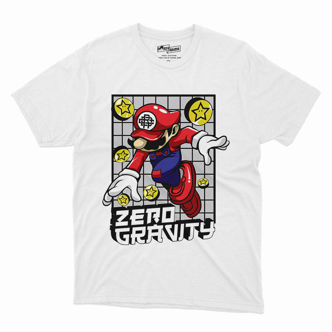 Polera Mario - Zero Gravity
