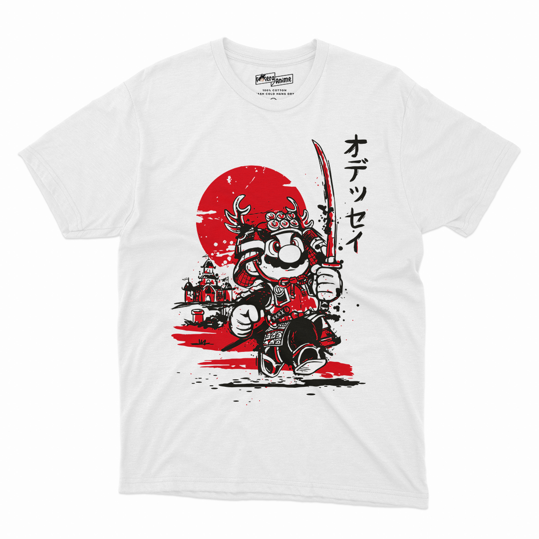 Polera Mario - Mario Samurai