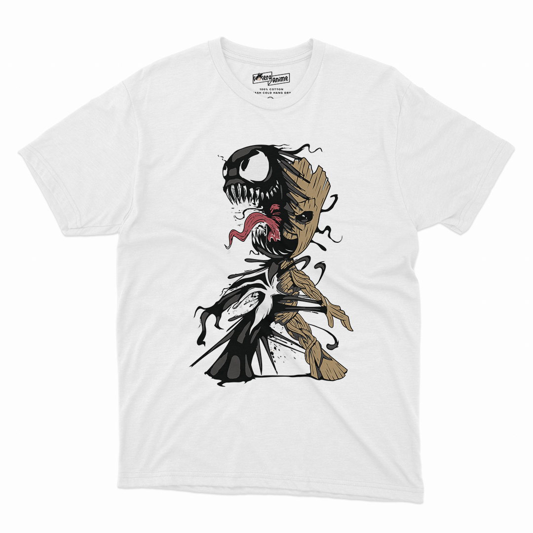 Polera Marvel - Groot x Venom