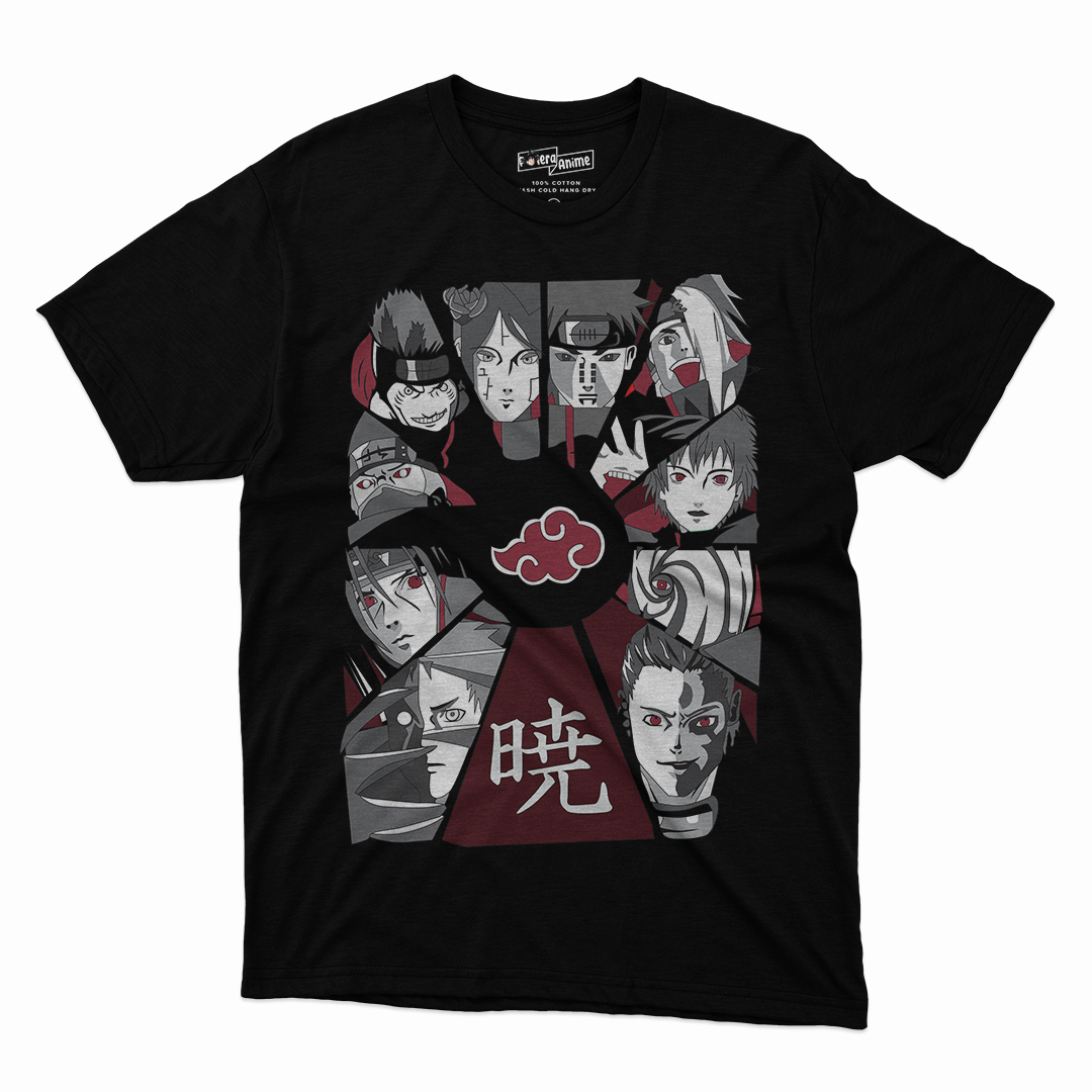Polera Naruto - Akatsuki