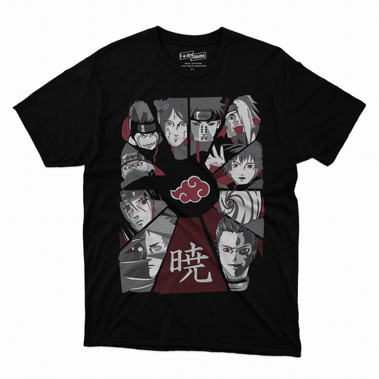 Polera Naruto - Akatsuki