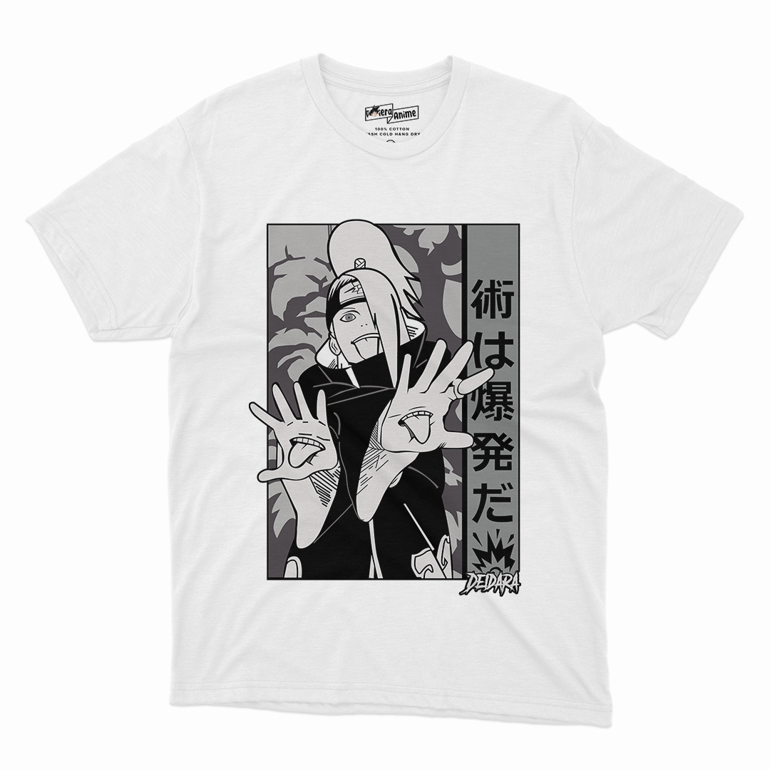Polera Naruto - Deidara Akaski