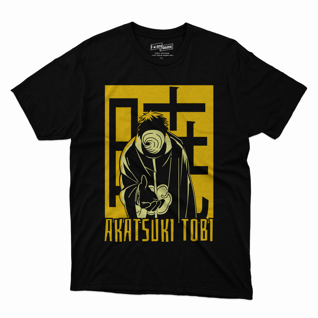 Polera Naruto - Akatsuki Tobi