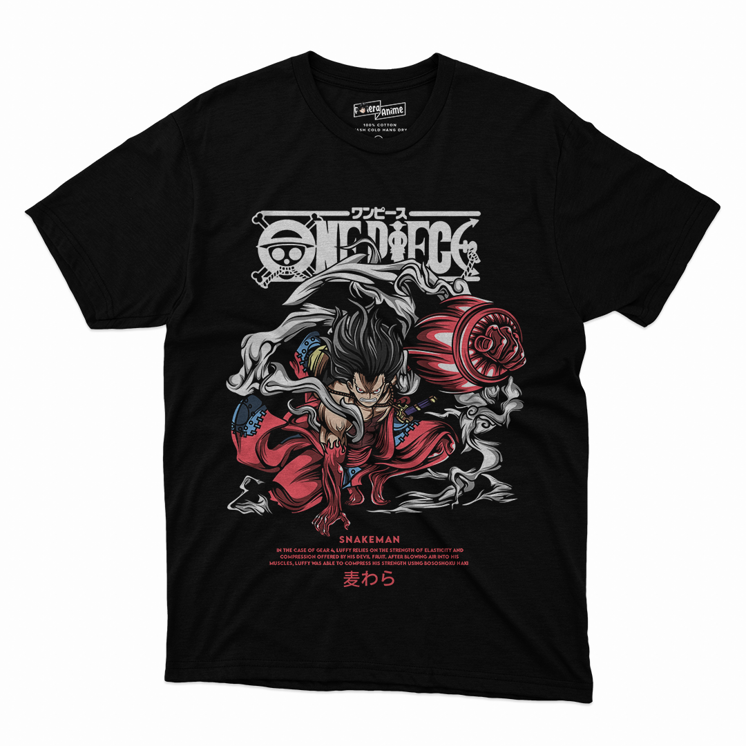 Polera One Piece - Gear 4 Luffy