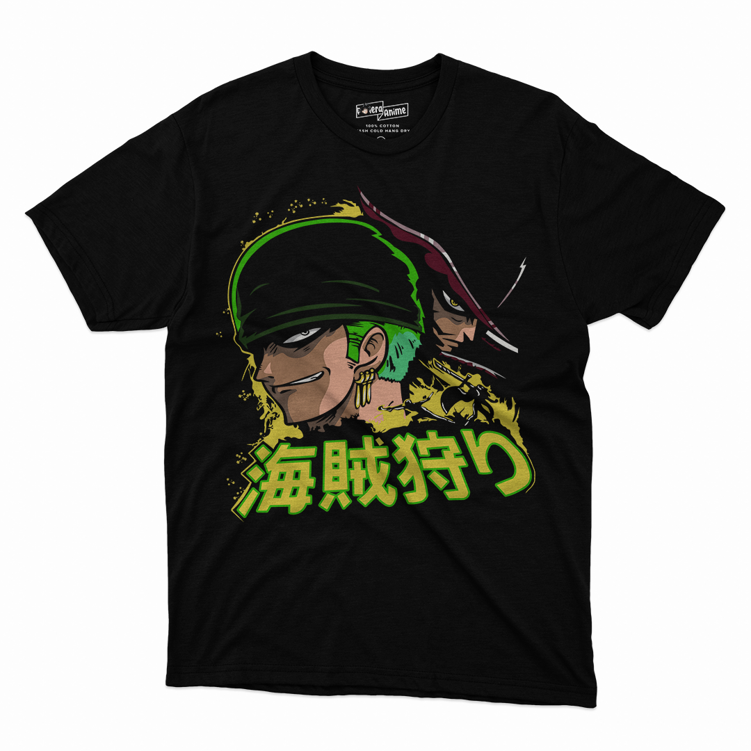 Polera One Piece - Zoro x Shanks