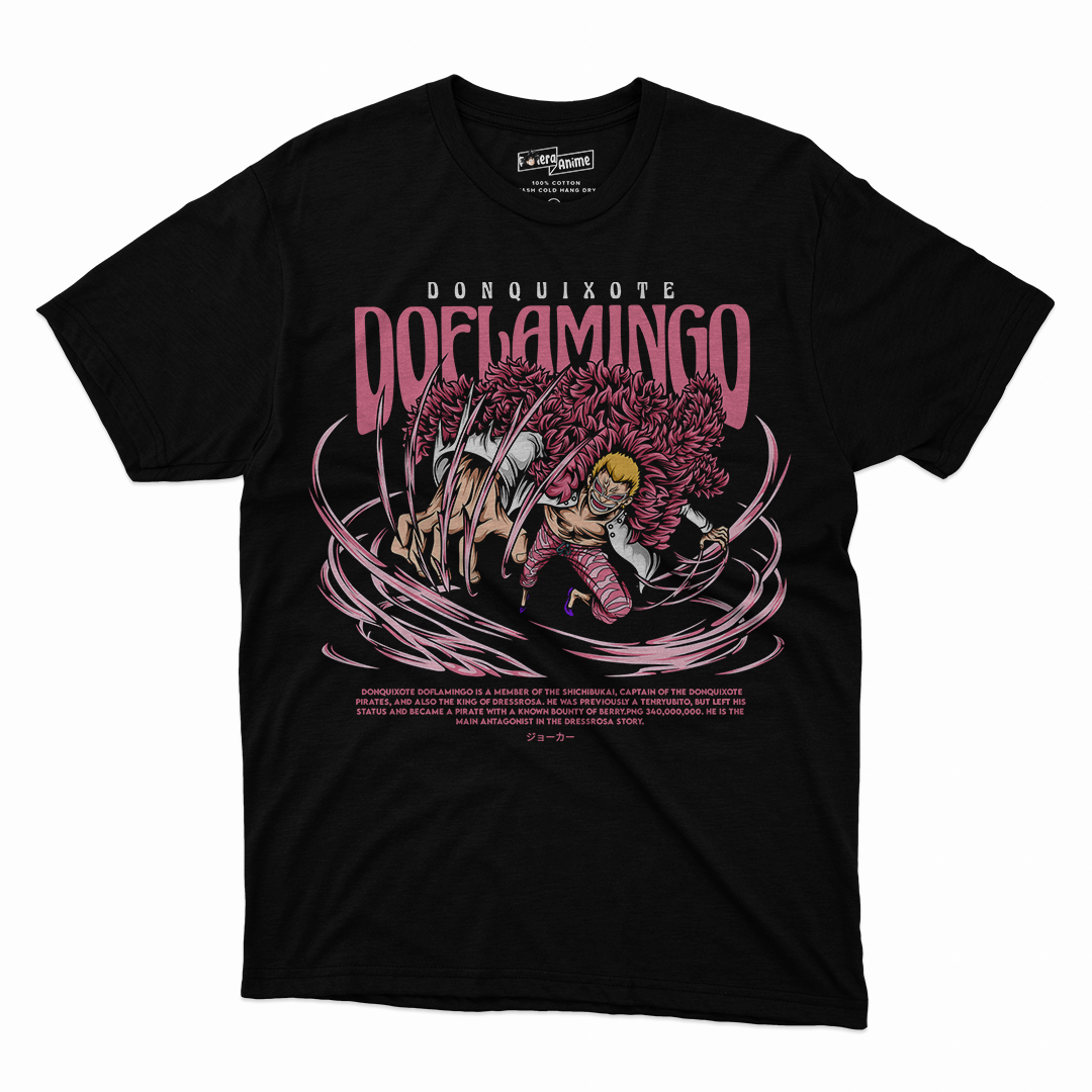 Polera One Piece - Doflamingo