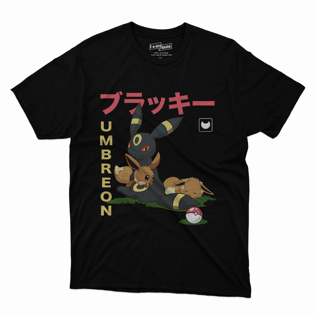 Polera Pokemon - Umbreon x Eevee