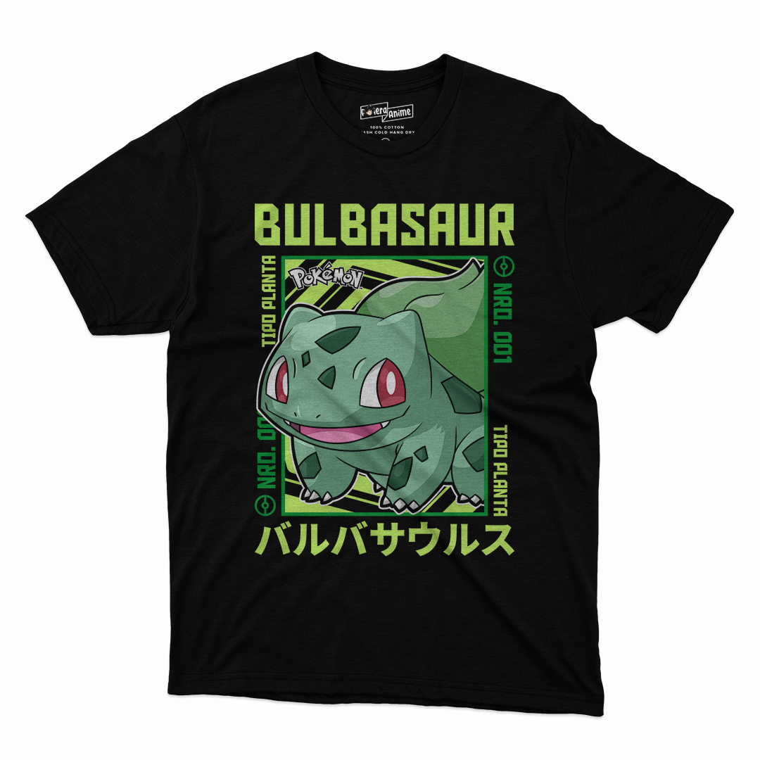 Polera Pokemon - Bulbasaur