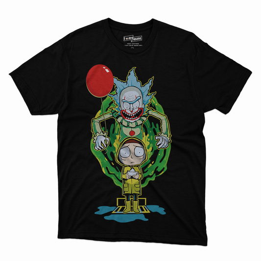 Polera Rick & Morty- Rick x Morty -Pennywise