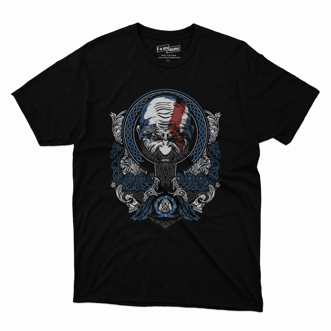 Polera Video Juegos- GOW Kratos