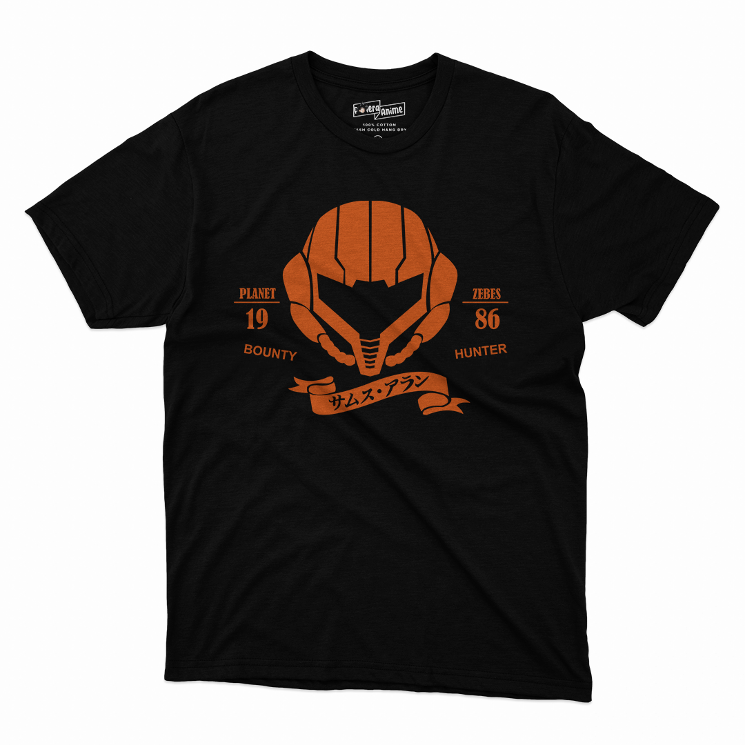 Polera Video Juegos- Metroidover Samus