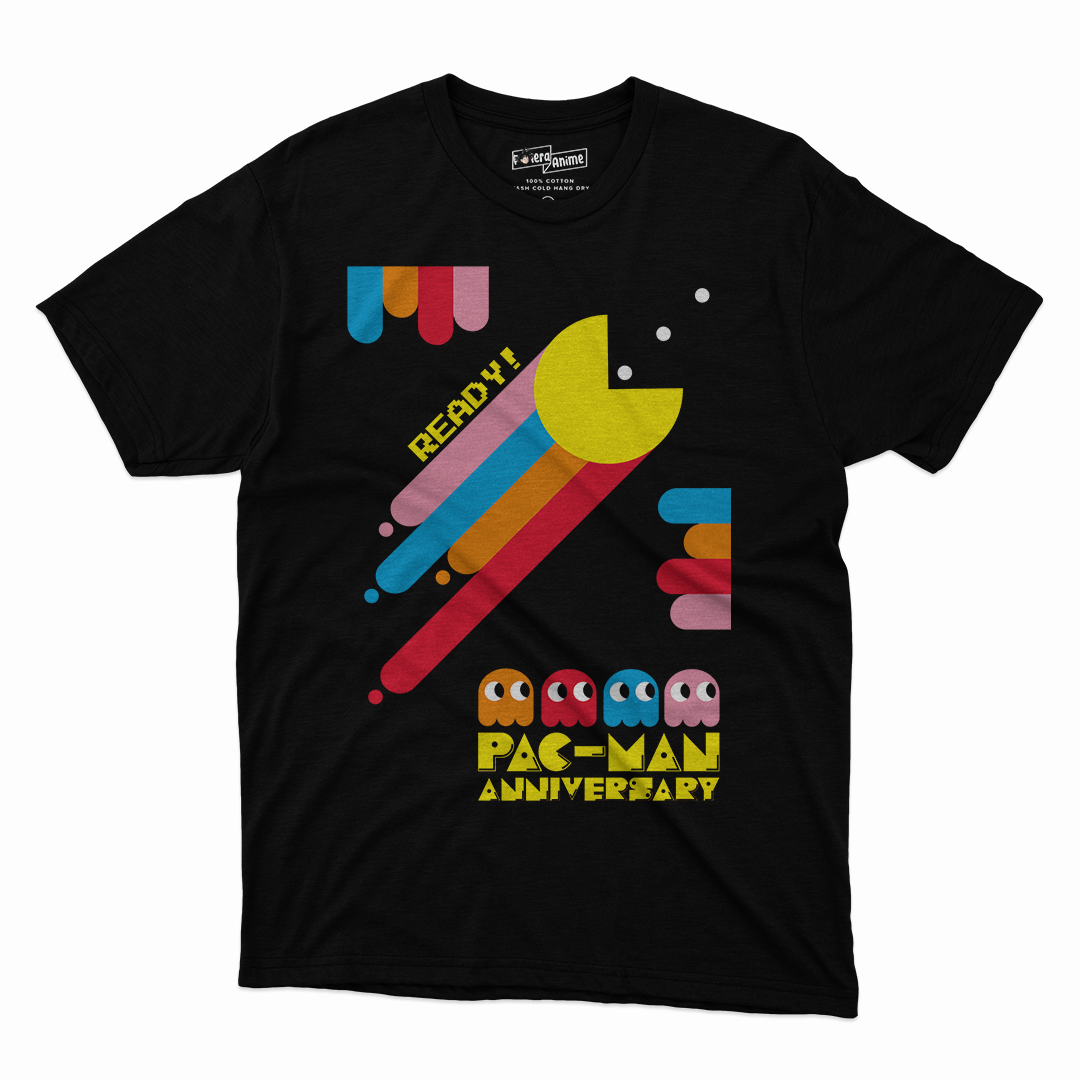 Polera Video Juegos- Pac-Man