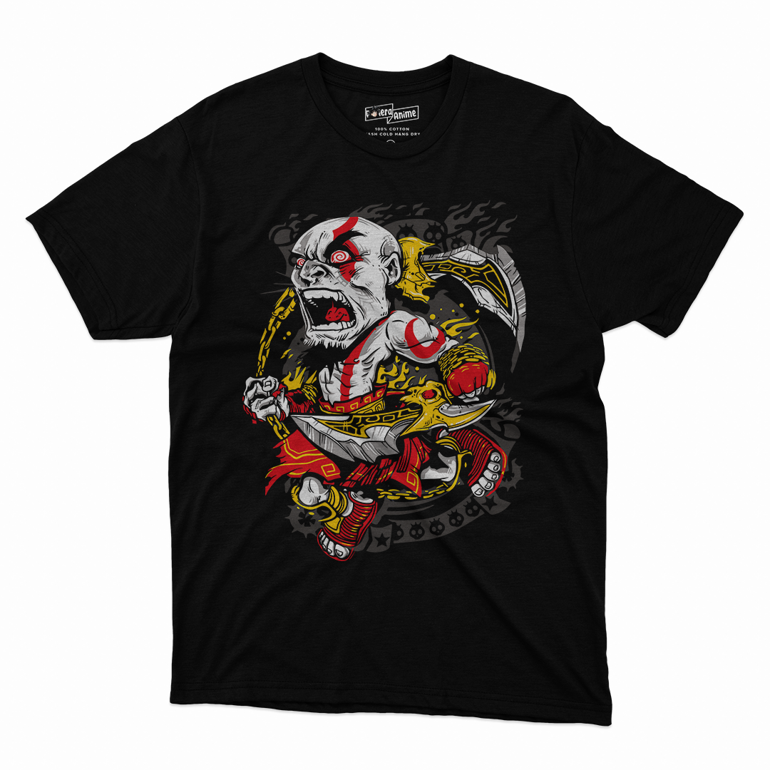Polera Video Juegos- GOW Kratos