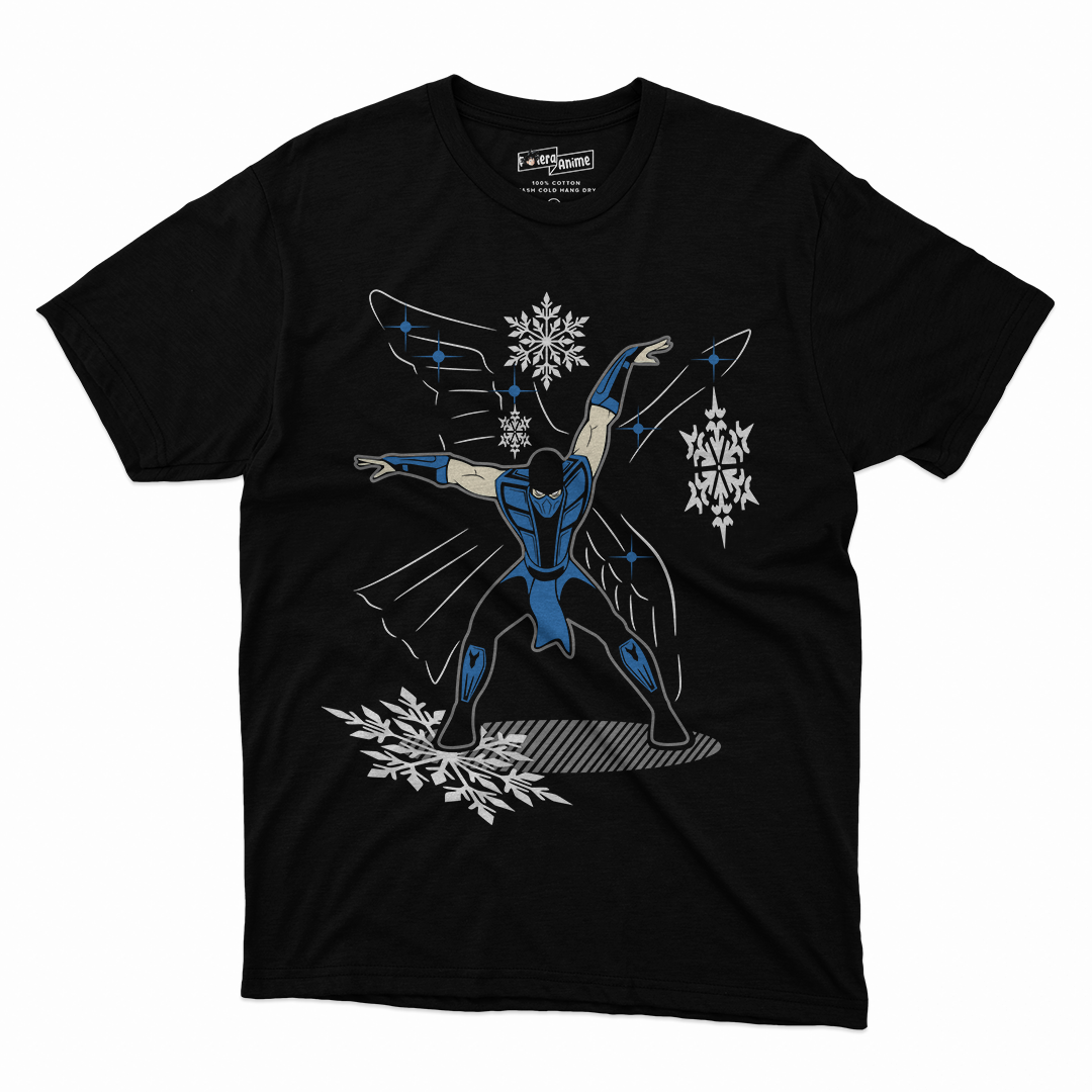 Polera Video Juegos- MK Sub Zero