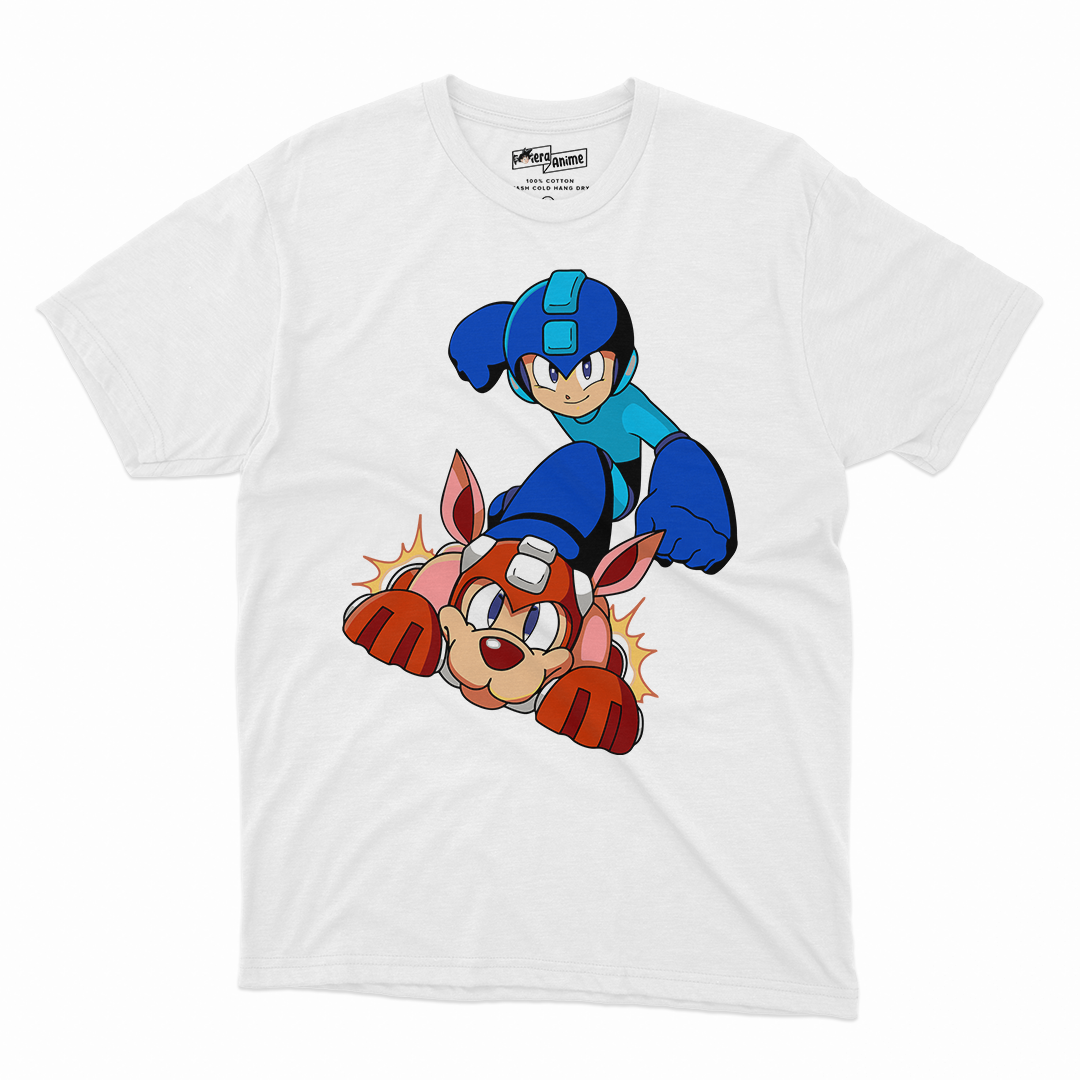Polera Video Juegos- Mega-Man